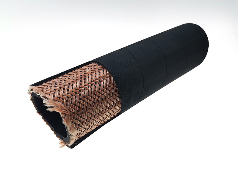 Inner braided textured tube